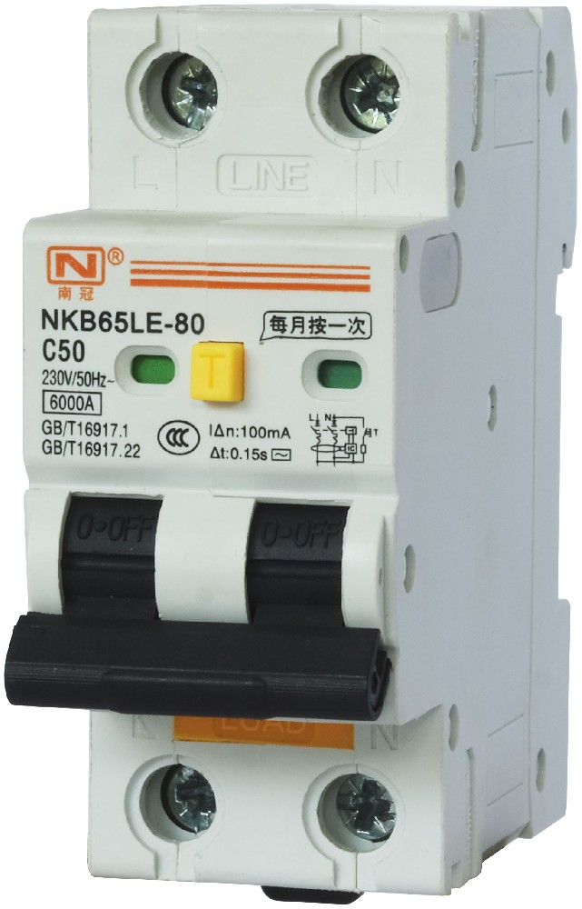NKB65LE系列漏電斷路器(電子式)